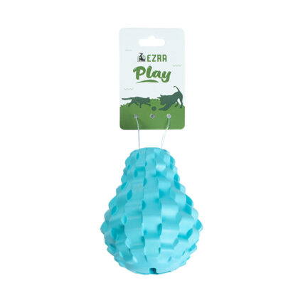 Ezra Play Refillable Rubber Pear Pet Toy