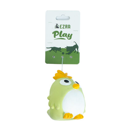 Ezra Play Latex Squeaky Young chicken Bird Pet Toy