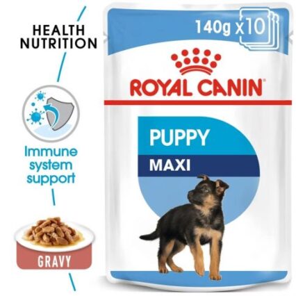 Royal Canin Maxi Puppy Wet Dog Food 10X140 Gm