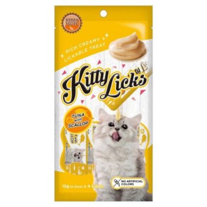 Rena Kitty Licks Tuna With Scallop Cat Treat