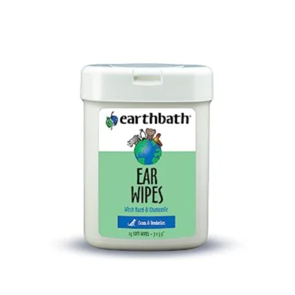 EarthBath Ear Specialty Wipes for Dogs and Cats