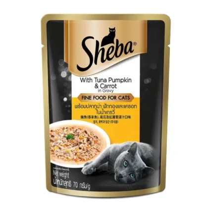 Sheba Rich Premium Tuna Pumpkin & Carrot In Gravy Wet Cat Food