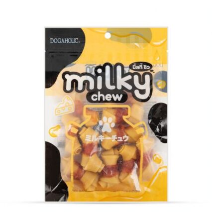 Dogaholic Milky Chew Cheese & Chicken Bones Dog Treat