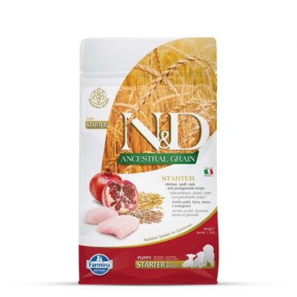 Farmina N&D Ancestral Grain Chicken & Pomegranate Starter Puppy Dry Dog Food