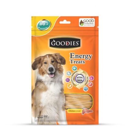 Goodies Energy Treats Chicken Liver Flavour Dog Dental Treat