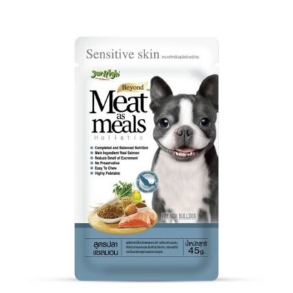 JerHigh Meat as Meal Salmon Recipe Soft Dog Food