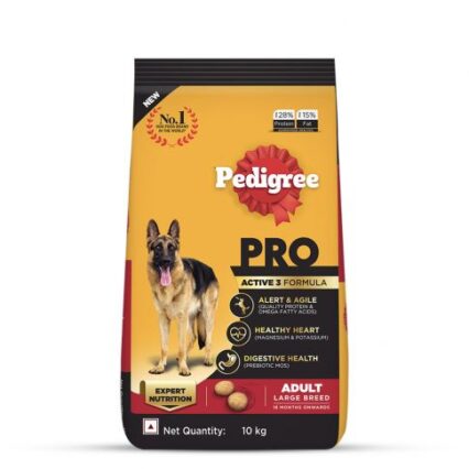 Pedigree PRO Expert Nutrition Active Adult Large Breed Dry Dog Food (18 Months Onwards)
