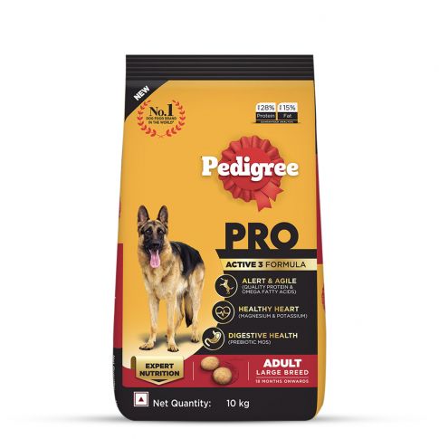 Pedigree PRO Expert Nutrition Active Adult Large Breed Dry Dog Food (18 Months Onwards)