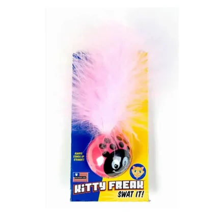 PETSPORT Kitty Freak Ladybug Cat Toy
