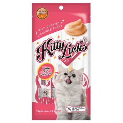 Kitty Licks Tuna With Salmon Cat Treat